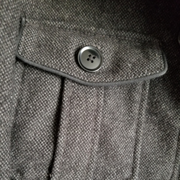 ❌SOLD❌ Express MilitaryStyle Wool Coat - Picture 7 of 11